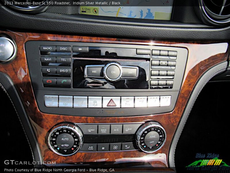 Iridium Silver Metallic / Black 2013 Mercedes-Benz SL 550 Roadster