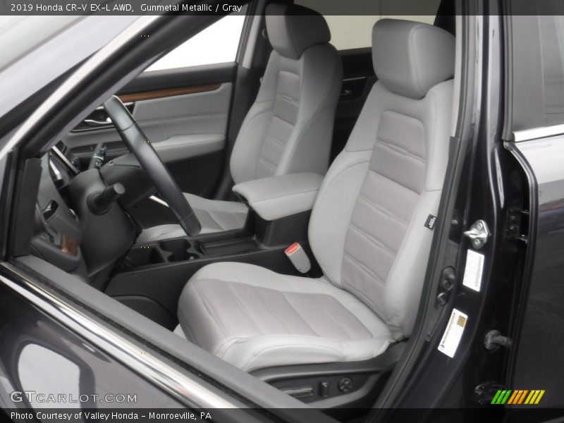 Gunmetal Metallic / Gray 2019 Honda CR-V EX-L AWD