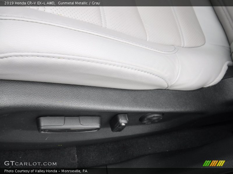 Gunmetal Metallic / Gray 2019 Honda CR-V EX-L AWD