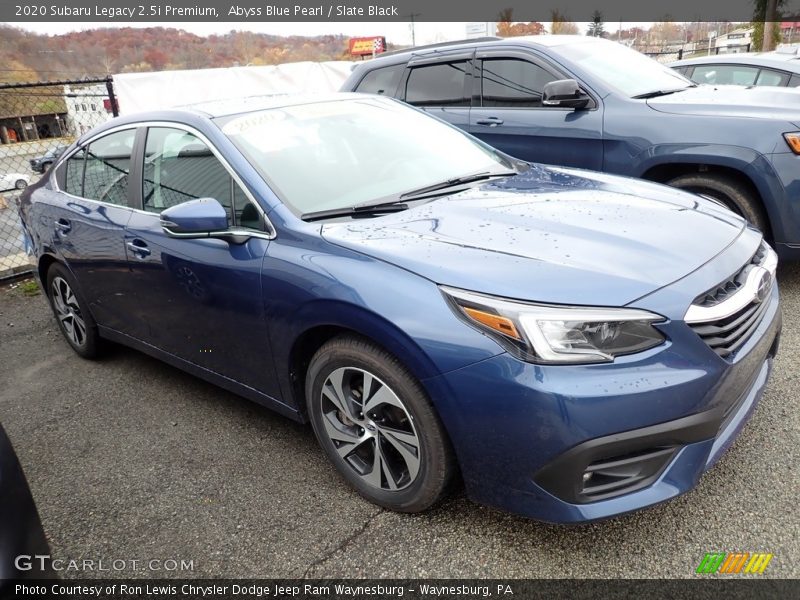 Abyss Blue Pearl / Slate Black 2020 Subaru Legacy 2.5i Premium