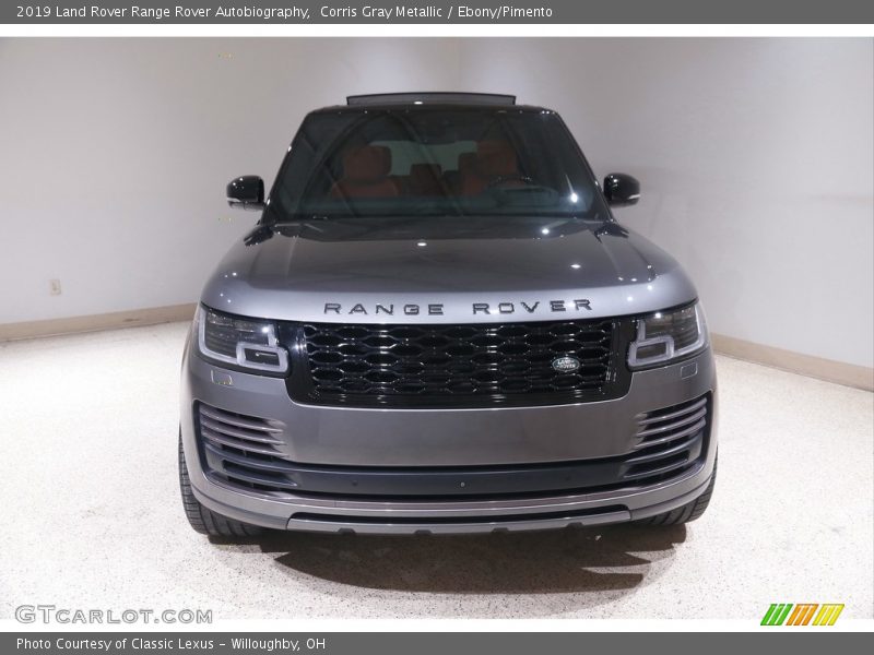 Corris Gray Metallic / Ebony/Pimento 2019 Land Rover Range Rover Autobiography