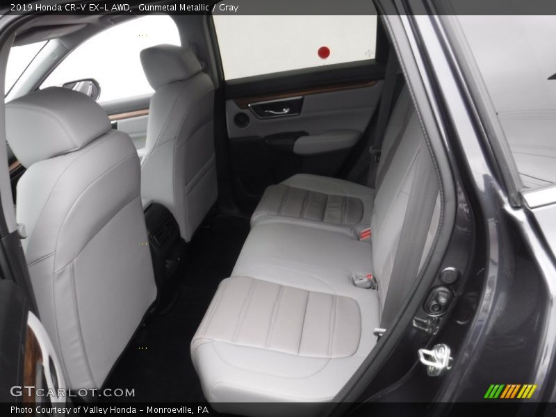Gunmetal Metallic / Gray 2019 Honda CR-V EX-L AWD