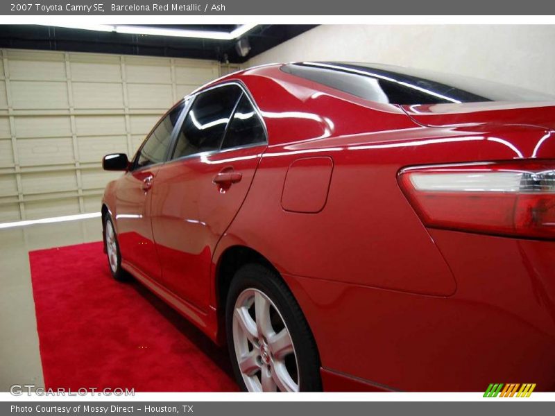Barcelona Red Metallic / Ash 2007 Toyota Camry SE