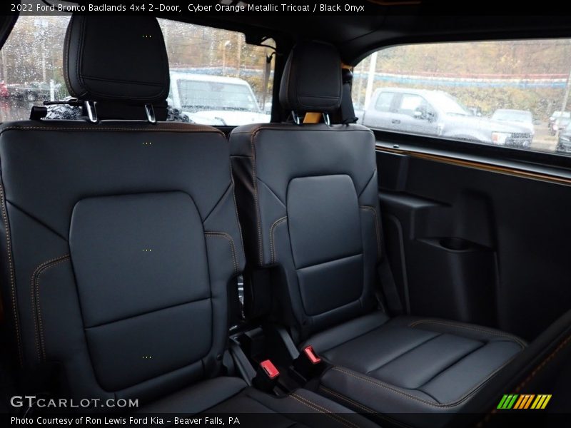 Rear Seat of 2022 Bronco Badlands 4x4 2-Door