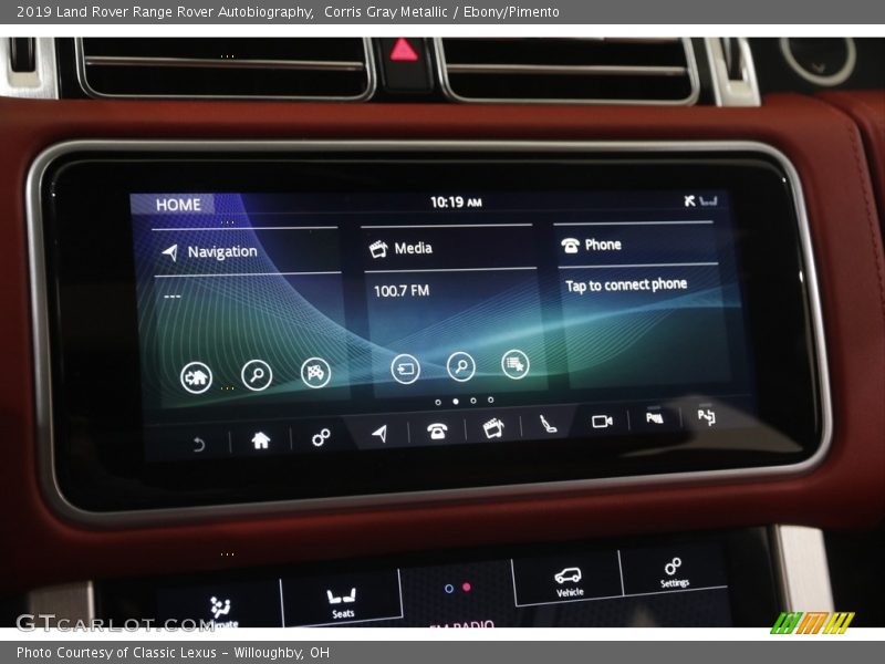 Corris Gray Metallic / Ebony/Pimento 2019 Land Rover Range Rover Autobiography