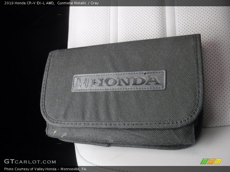 Gunmetal Metallic / Gray 2019 Honda CR-V EX-L AWD