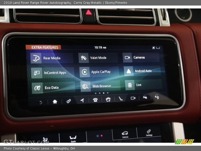 Corris Gray Metallic / Ebony/Pimento 2019 Land Rover Range Rover Autobiography
