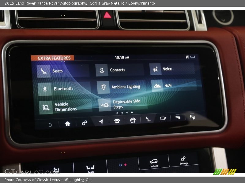 Corris Gray Metallic / Ebony/Pimento 2019 Land Rover Range Rover Autobiography