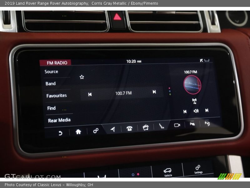 Corris Gray Metallic / Ebony/Pimento 2019 Land Rover Range Rover Autobiography