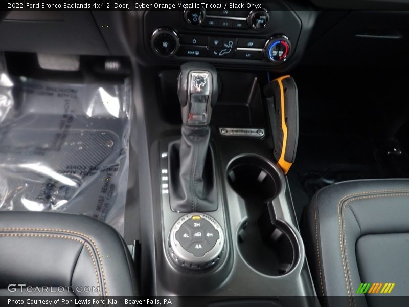  2022 Bronco Badlands 4x4 2-Door 10 Speed Automatic Shifter