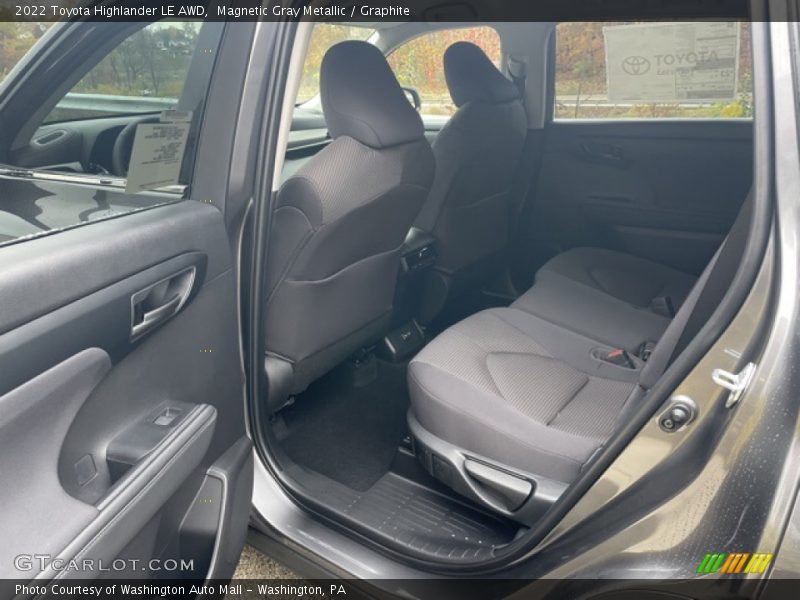 Magnetic Gray Metallic / Graphite 2022 Toyota Highlander LE AWD