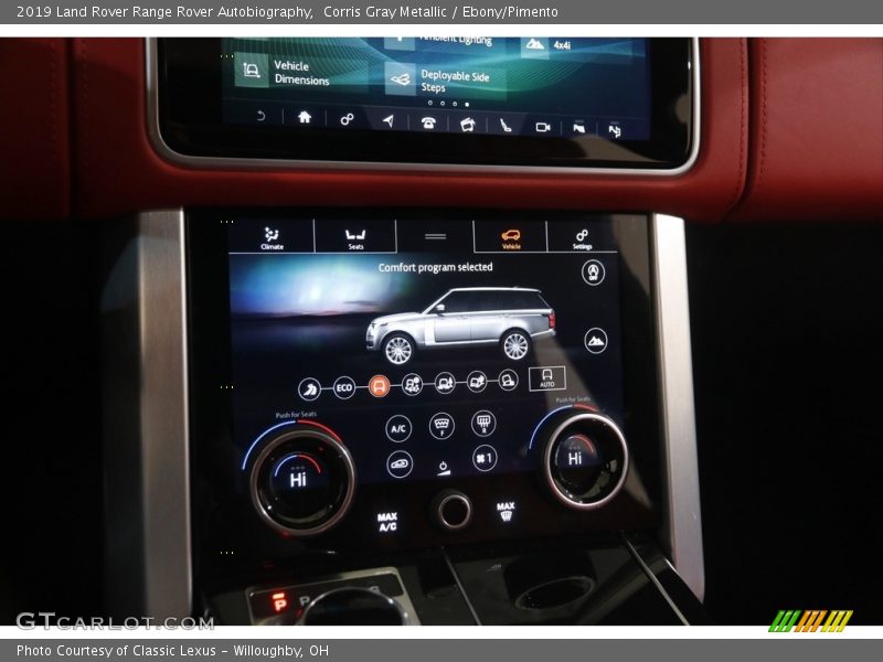 Corris Gray Metallic / Ebony/Pimento 2019 Land Rover Range Rover Autobiography