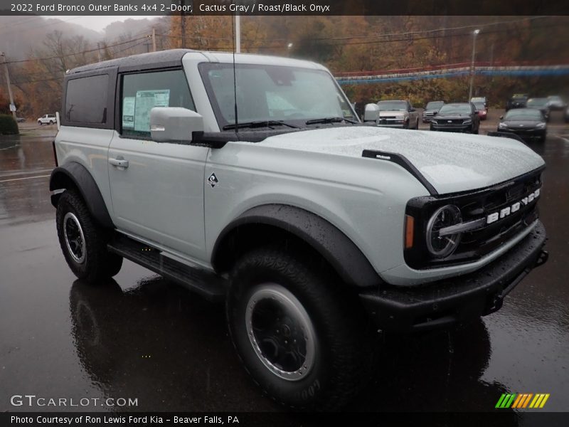 Cactus Gray / Roast/Black Onyx 2022 Ford Bronco Outer Banks 4x4 2-Door