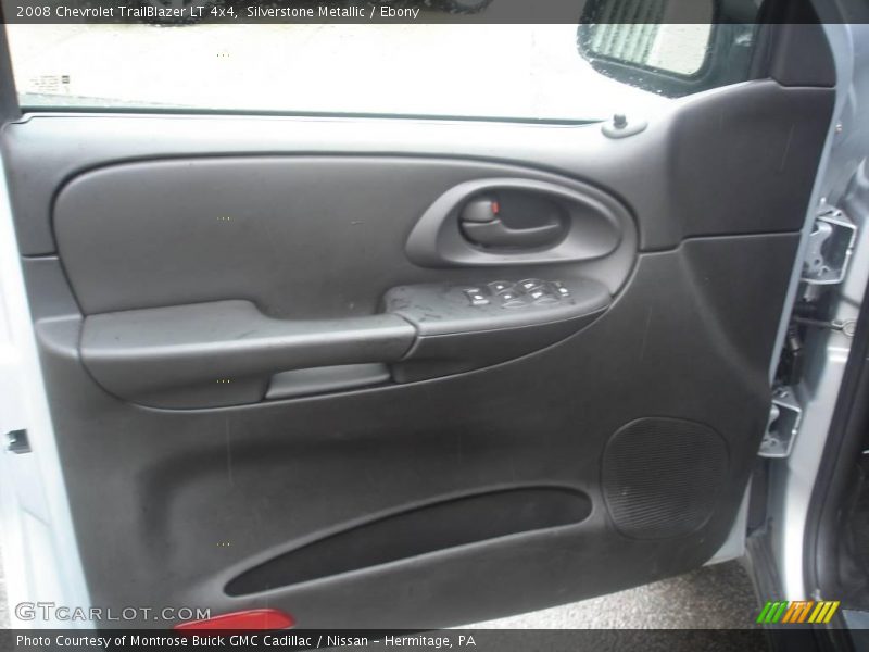 Silverstone Metallic / Ebony 2008 Chevrolet TrailBlazer LT 4x4