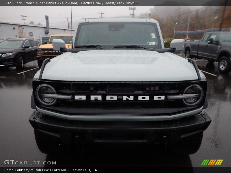 Cactus Gray / Roast/Black Onyx 2022 Ford Bronco Outer Banks 4x4 2-Door