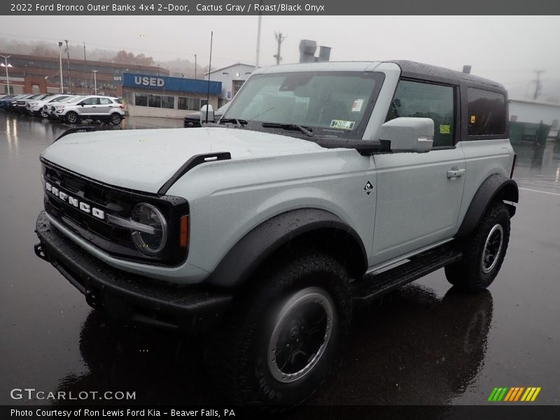 Cactus Gray / Roast/Black Onyx 2022 Ford Bronco Outer Banks 4x4 2-Door