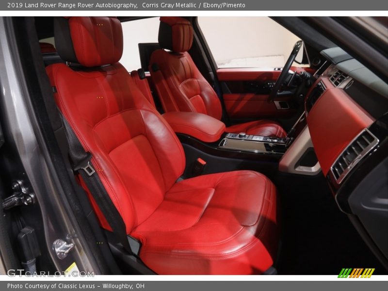 Corris Gray Metallic / Ebony/Pimento 2019 Land Rover Range Rover Autobiography