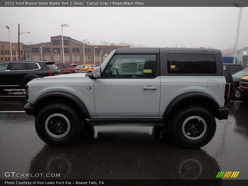 Cactus Gray / Roast/Black Onyx 2022 Ford Bronco Outer Banks 4x4 2-Door