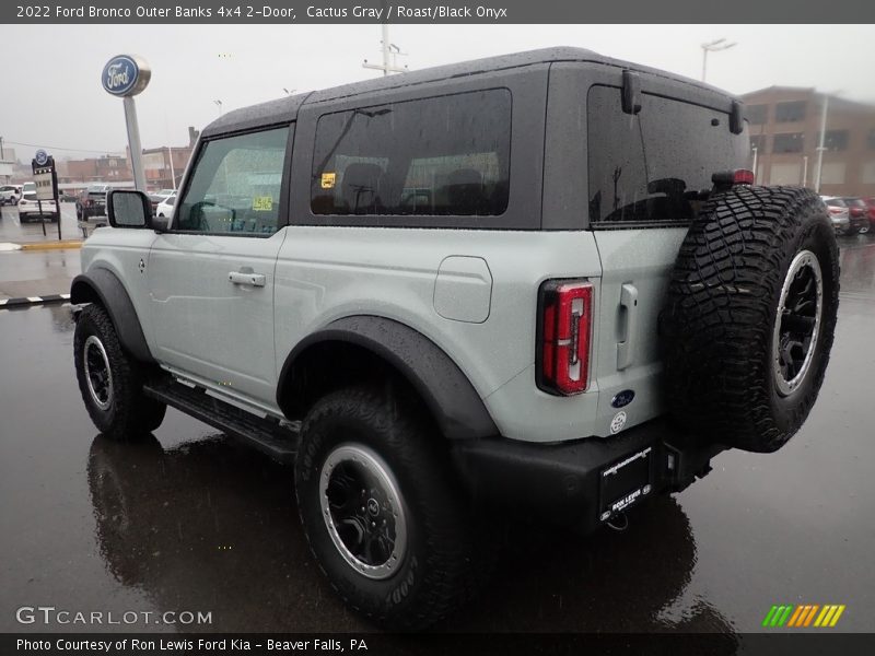 Cactus Gray / Roast/Black Onyx 2022 Ford Bronco Outer Banks 4x4 2-Door