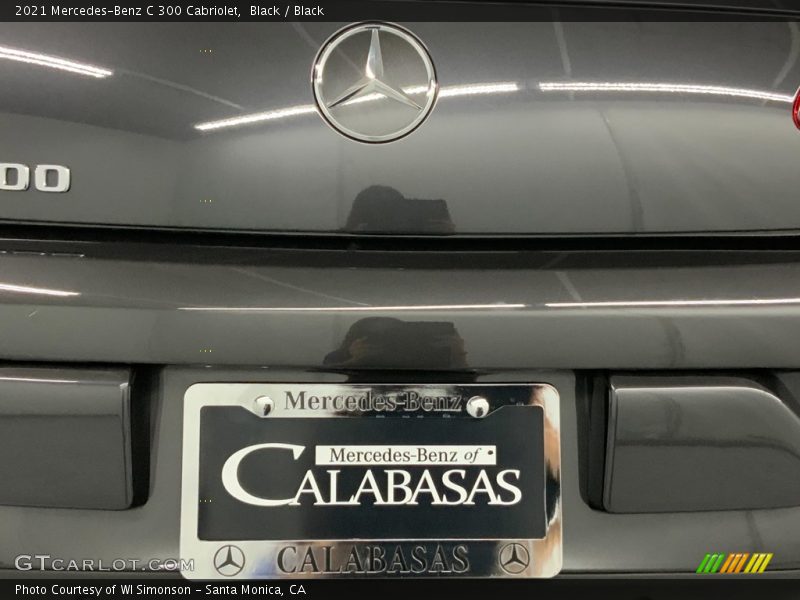 Black / Black 2021 Mercedes-Benz C 300 Cabriolet