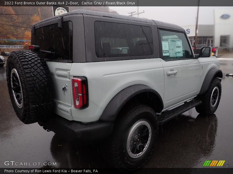 Cactus Gray / Roast/Black Onyx 2022 Ford Bronco Outer Banks 4x4 2-Door