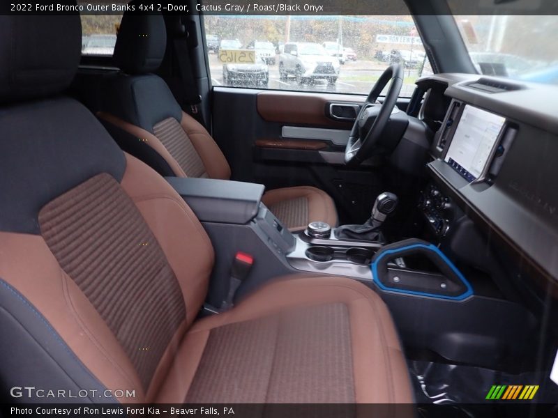 Cactus Gray / Roast/Black Onyx 2022 Ford Bronco Outer Banks 4x4 2-Door