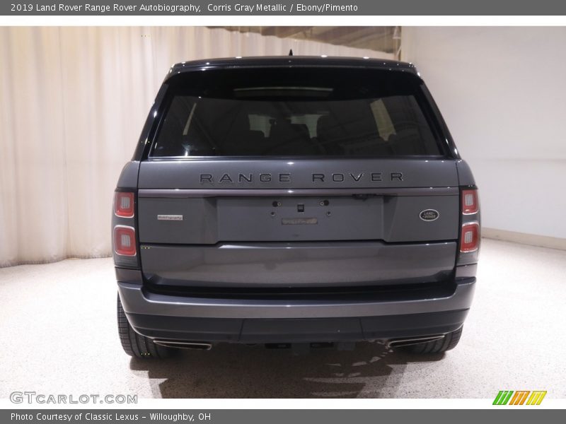 Corris Gray Metallic / Ebony/Pimento 2019 Land Rover Range Rover Autobiography