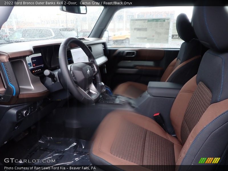 Cactus Gray / Roast/Black Onyx 2022 Ford Bronco Outer Banks 4x4 2-Door