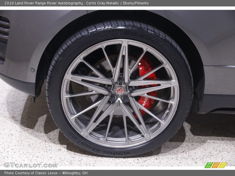 Corris Gray Metallic / Ebony/Pimento 2019 Land Rover Range Rover Autobiography