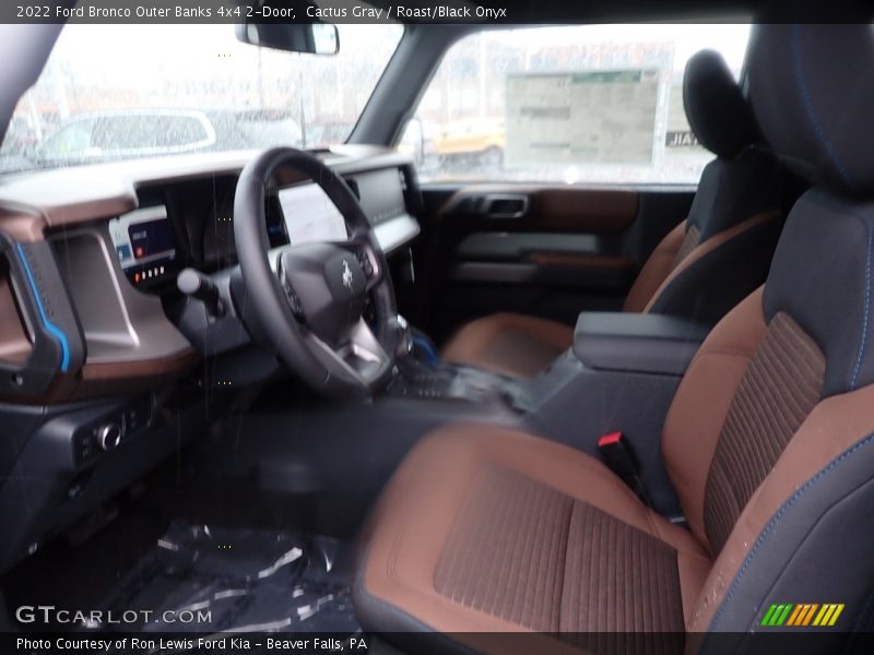 Cactus Gray / Roast/Black Onyx 2022 Ford Bronco Outer Banks 4x4 2-Door