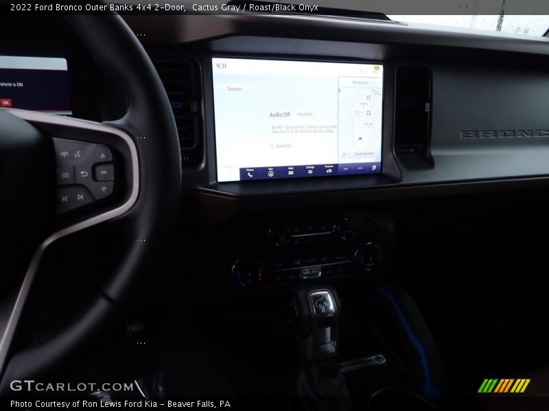 Cactus Gray / Roast/Black Onyx 2022 Ford Bronco Outer Banks 4x4 2-Door