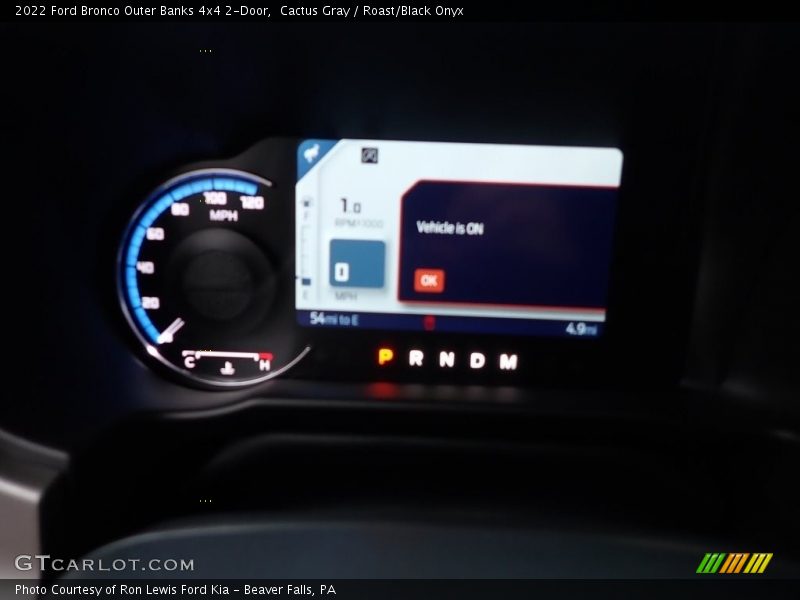 Cactus Gray / Roast/Black Onyx 2022 Ford Bronco Outer Banks 4x4 2-Door