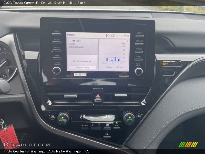 Celestial Silver Metallic / Black 2023 Toyota Camry LE