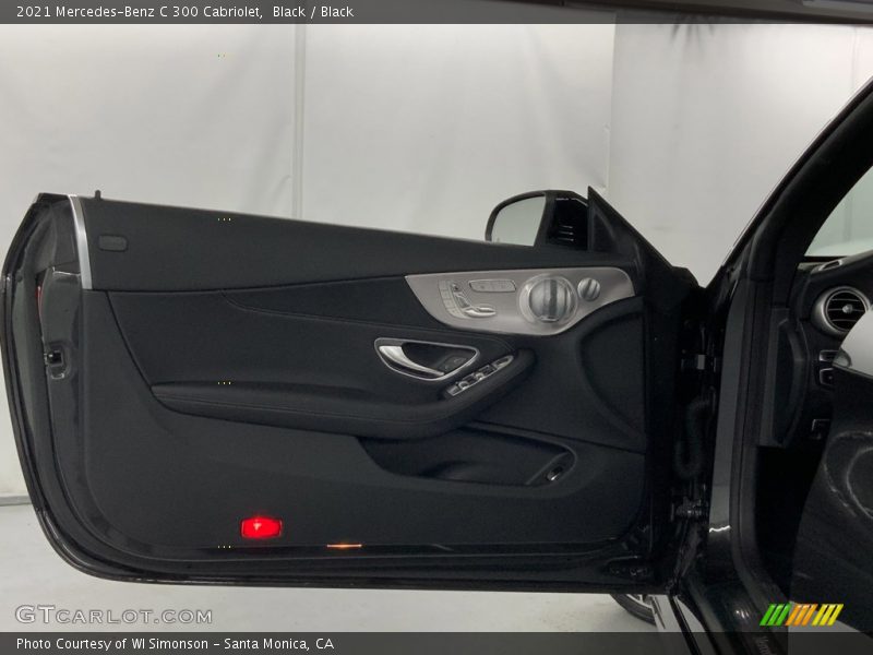 Black / Black 2021 Mercedes-Benz C 300 Cabriolet