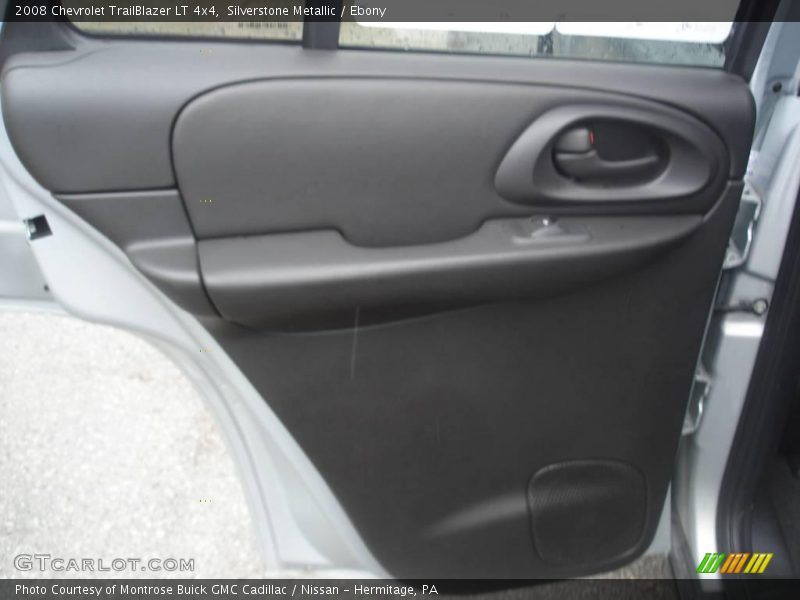 Silverstone Metallic / Ebony 2008 Chevrolet TrailBlazer LT 4x4