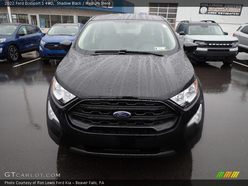 Shadow Black / Medium Stone 2022 Ford EcoSport S 4WD