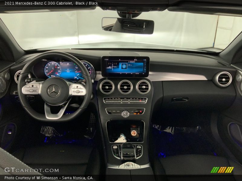 Black / Black 2021 Mercedes-Benz C 300 Cabriolet