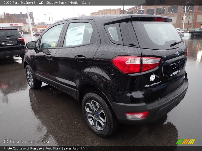 Shadow Black / Medium Stone 2022 Ford EcoSport S 4WD