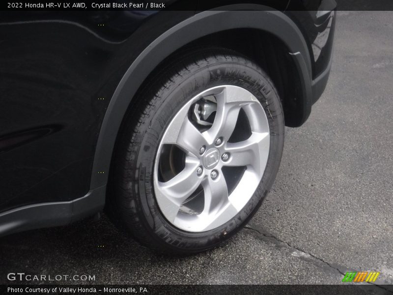 Crystal Black Pearl / Black 2022 Honda HR-V LX AWD