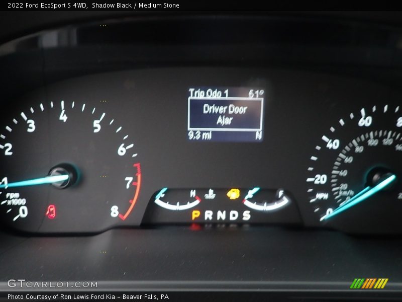 Shadow Black / Medium Stone 2022 Ford EcoSport S 4WD