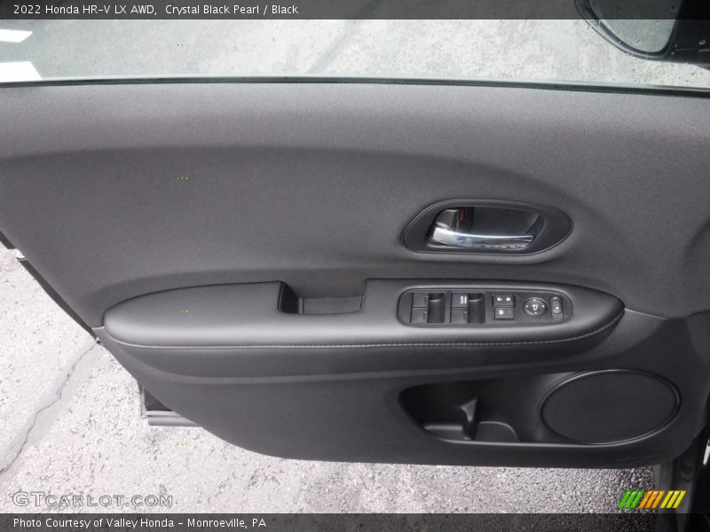 Crystal Black Pearl / Black 2022 Honda HR-V LX AWD