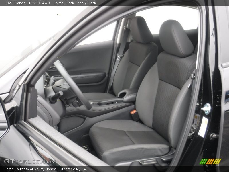 Crystal Black Pearl / Black 2022 Honda HR-V LX AWD