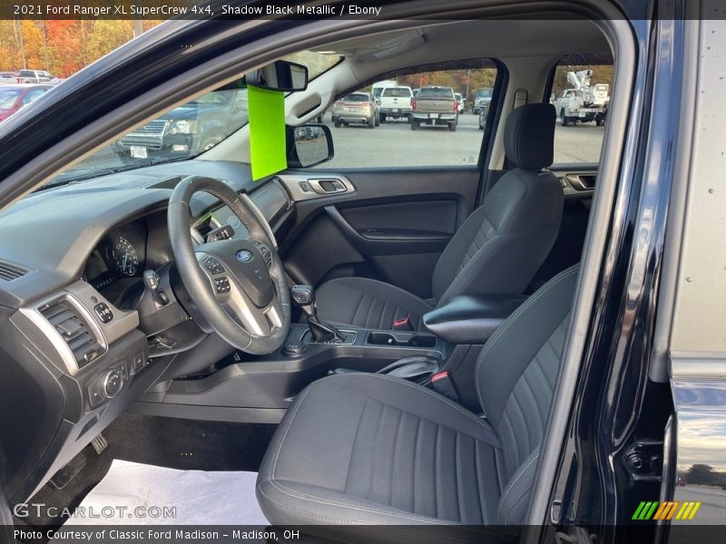 Shadow Black Metallic / Ebony 2021 Ford Ranger XL SuperCrew 4x4