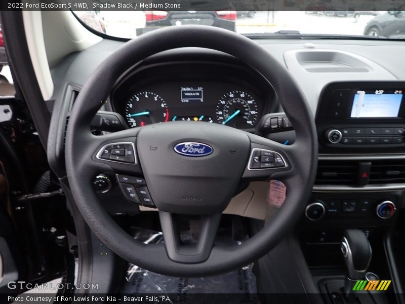 Shadow Black / Medium Stone 2022 Ford EcoSport S 4WD