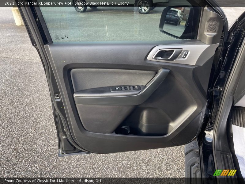 Shadow Black Metallic / Ebony 2021 Ford Ranger XL SuperCrew 4x4