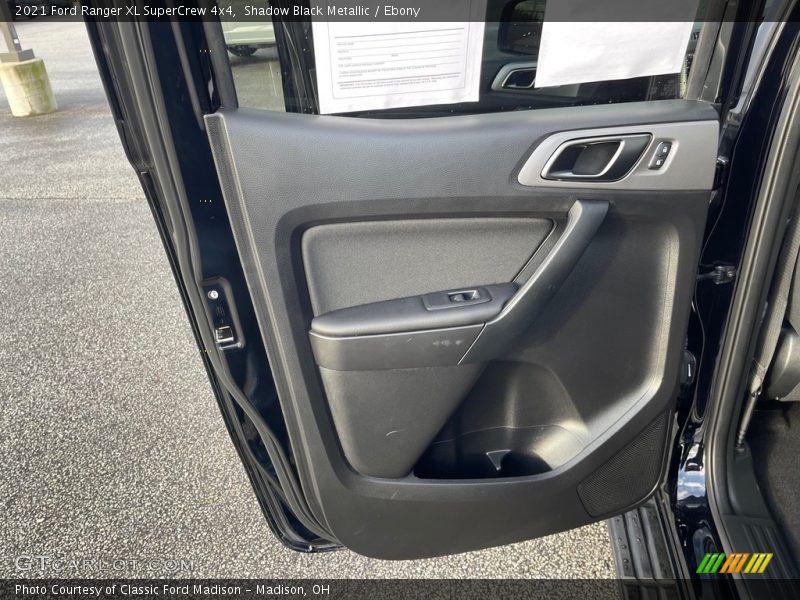 Shadow Black Metallic / Ebony 2021 Ford Ranger XL SuperCrew 4x4