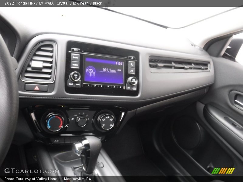 Crystal Black Pearl / Black 2022 Honda HR-V LX AWD