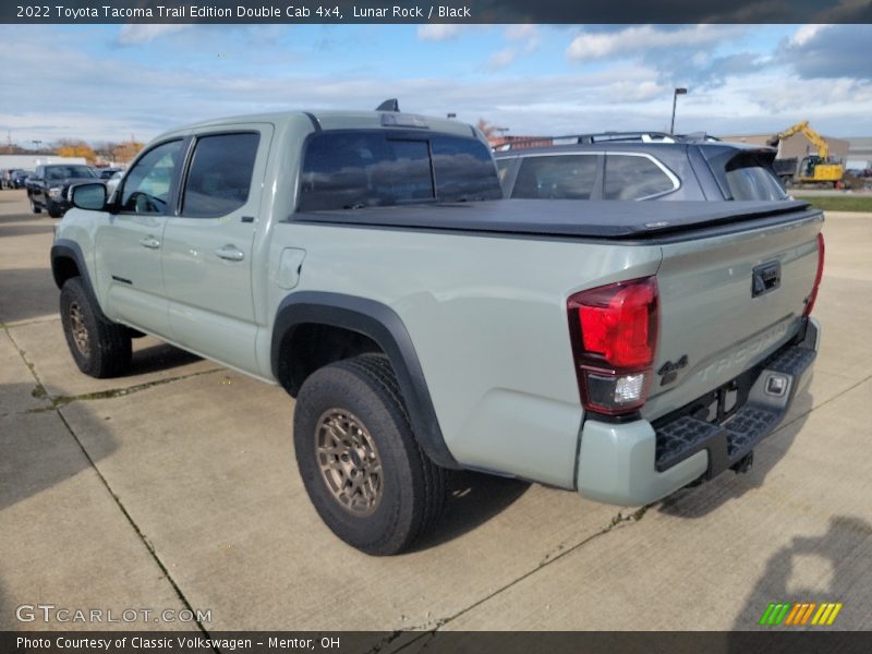 Lunar Rock / Black 2022 Toyota Tacoma Trail Edition Double Cab 4x4