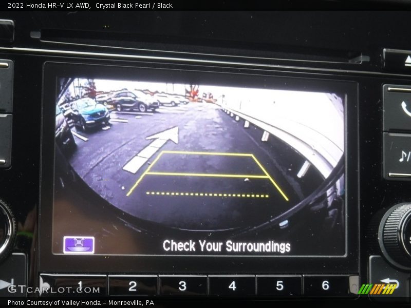 Crystal Black Pearl / Black 2022 Honda HR-V LX AWD