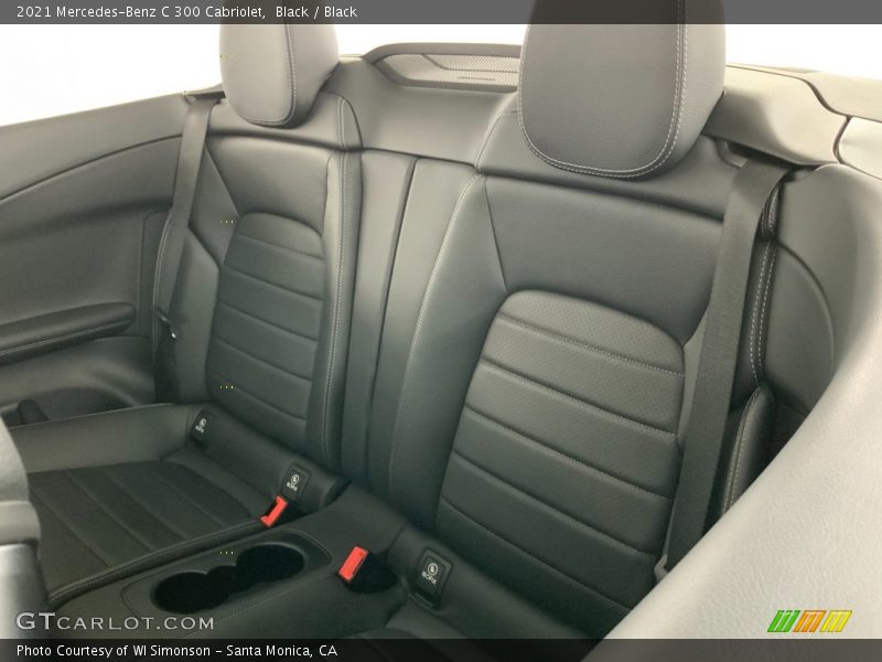 Black / Black 2021 Mercedes-Benz C 300 Cabriolet